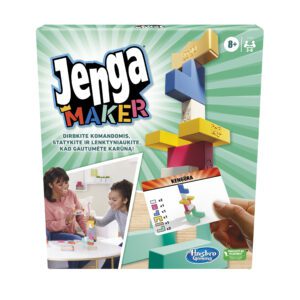 JENGA Maker Board game (In Lithuanian lang.) Baltic boardgames
