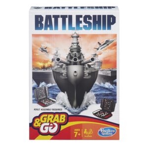 BATTLESHIP Travel game Grab&Go Baltic boardgames