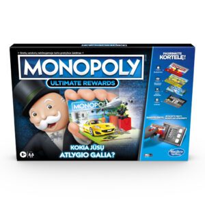 MONOPOLY Board game Super Electronic banking (In Lithuanian lang.) Baltic boardgames