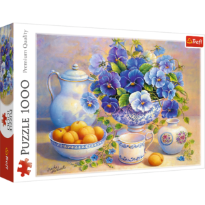 TREFL puzzle Blue flowers 1000 pcs Puzzles 1000 pcs.