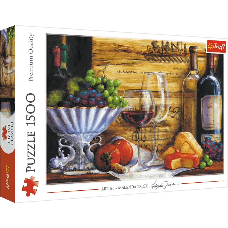TREFL Puzzle Wine 1500 pcs Puzzles 1500 pcs.