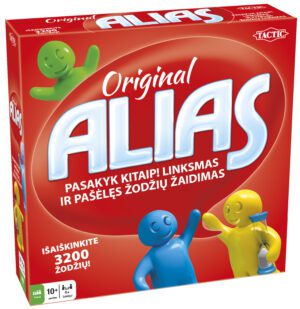 TACTIC Board game Alias (In Lithuanian lang.) Baltic boardgames