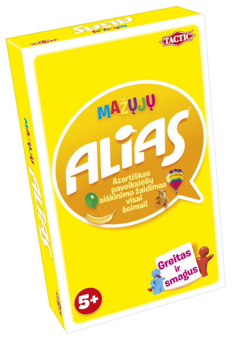 TACTIC Board game Kids Alias Travel (In Lithuanian lang.) Baltic boardgames