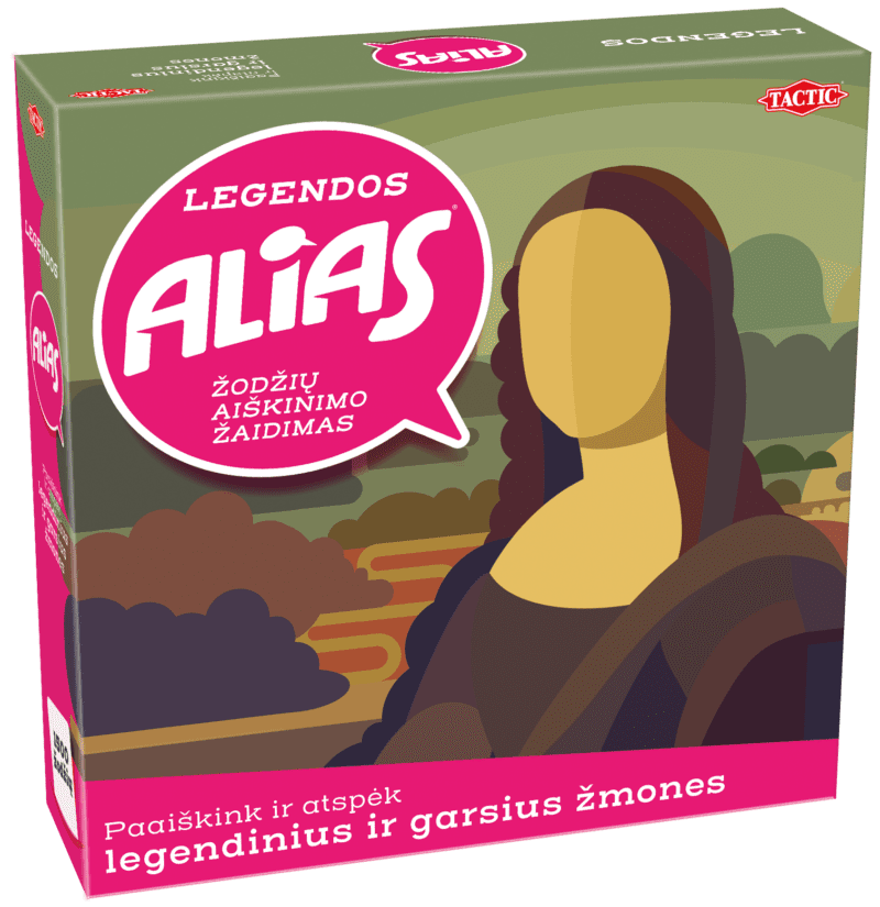 TACTIC Alias Legends (In Lithuanian lang.) Baltic boardgames