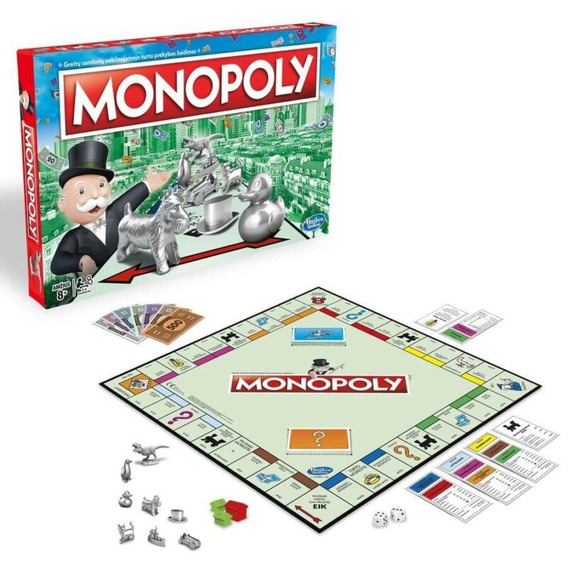 Stalo žaidimas Monopolis, LT
