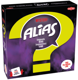 TACTIC Boardgame Alias Mystery (In Lithuanian lang.) Baltic boardgames