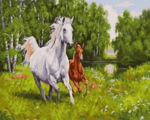 Šuoliuojantys žirgai