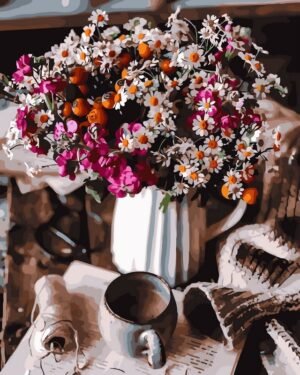 Laukinių gėlių puokštė