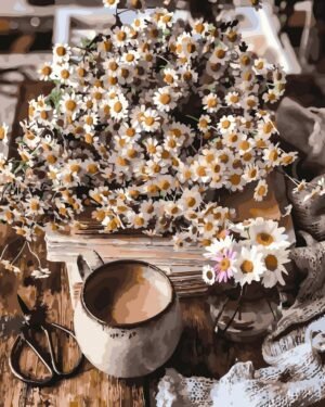 Ramunėlių puokštė